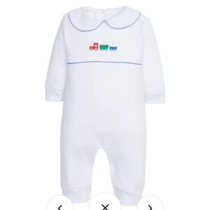 Train Crochet Playsuit by Little English